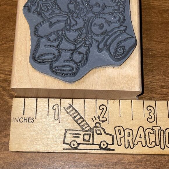 Stampendous Rubber Stamps 1998 Robbie And Rachel Wed TV001 Cherished Teddies - Picture 12 of 12